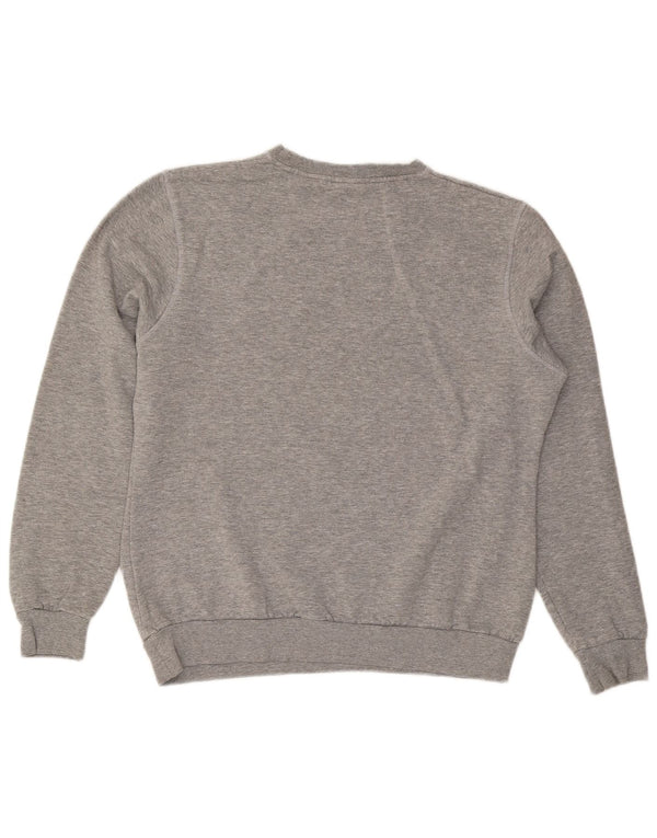 Ellesse - Sudadera para mujer, talla 40, XL, algodón gris