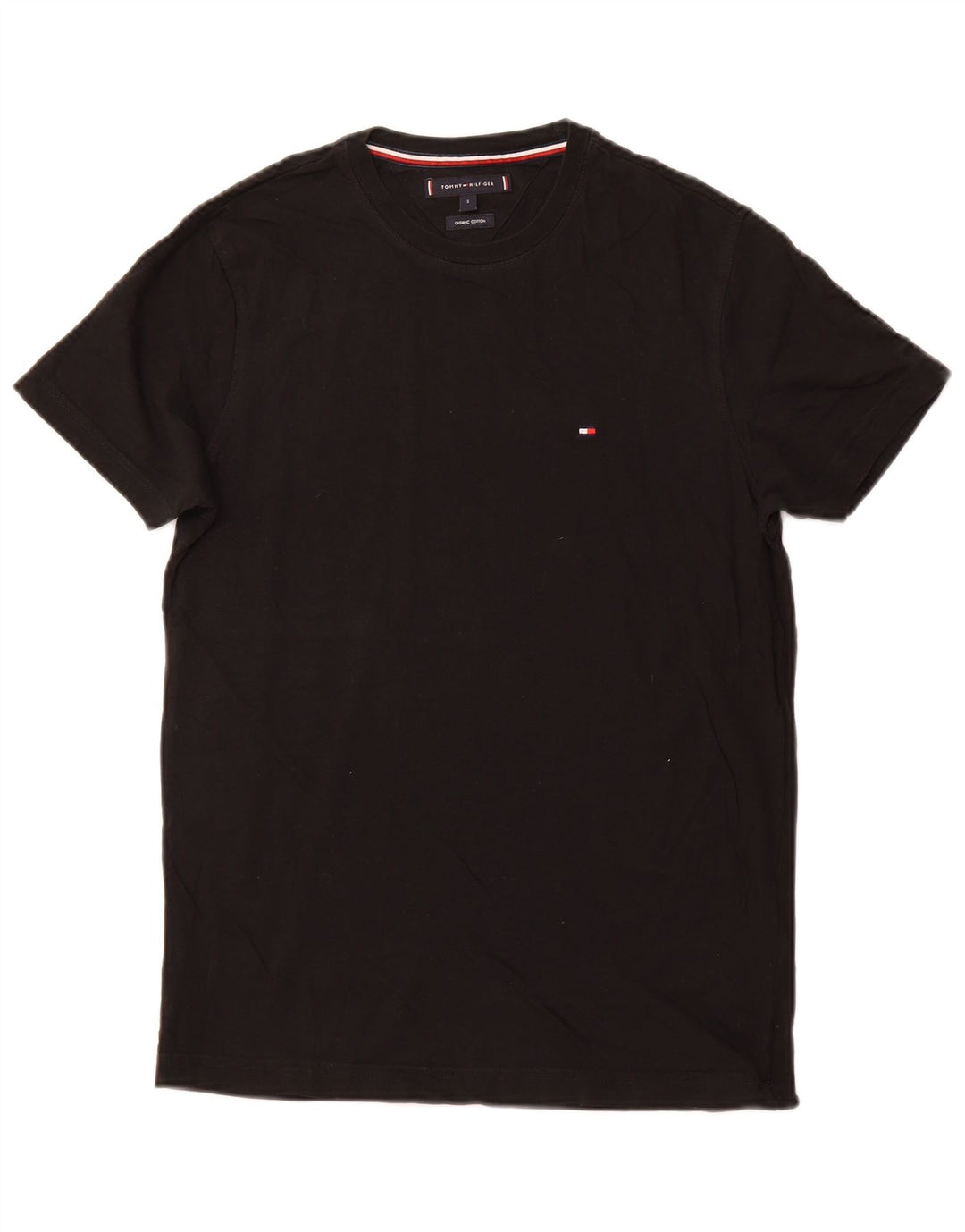 TOMMY HILFIGER Camiseta para hombre Top Small Black Cotton