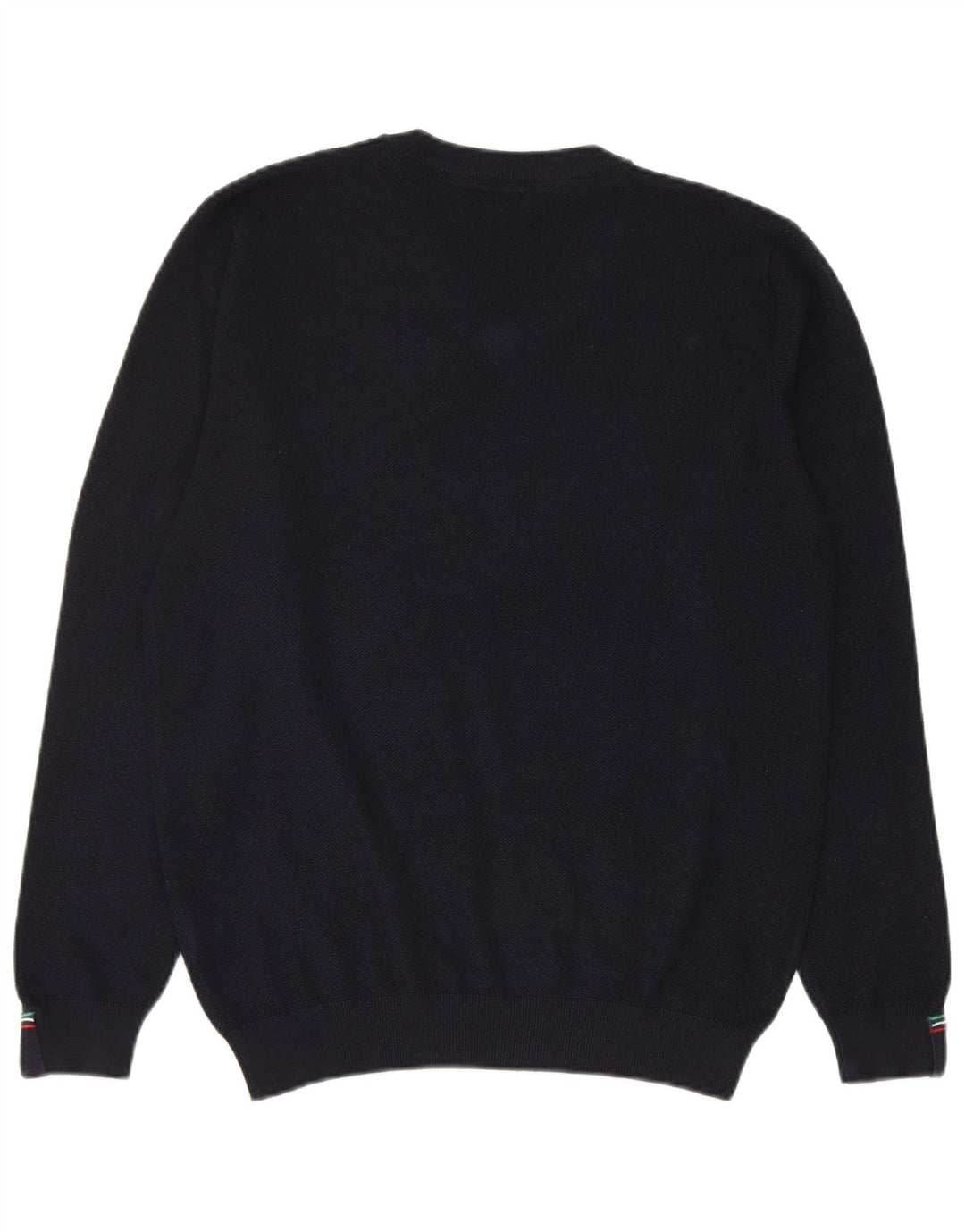 Avirex Jersey De Punto Con Cuello En V Para Hombre Viscosa Azul Marino Medio