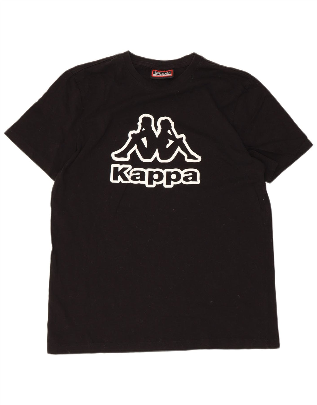 Kappa Camiseta gráfica para mujer Top UK 46 Large Black