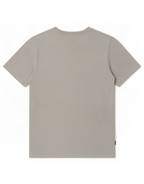 Puma Camiseta gráfica para hombre Top de algodón gris medio