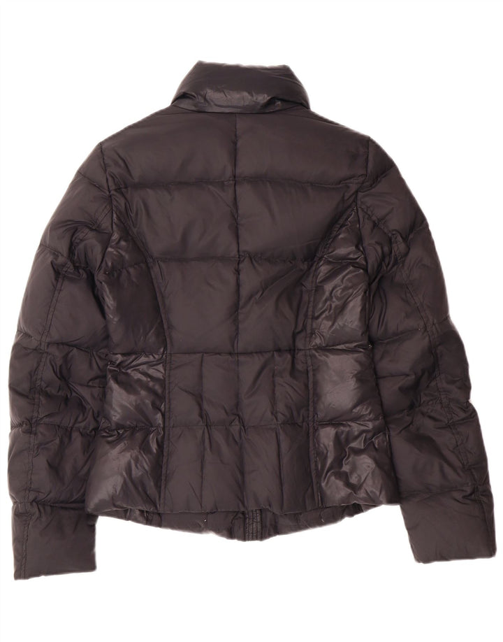 Benetton Chaqueta Acolchada Mujer UK 6 XS Negro