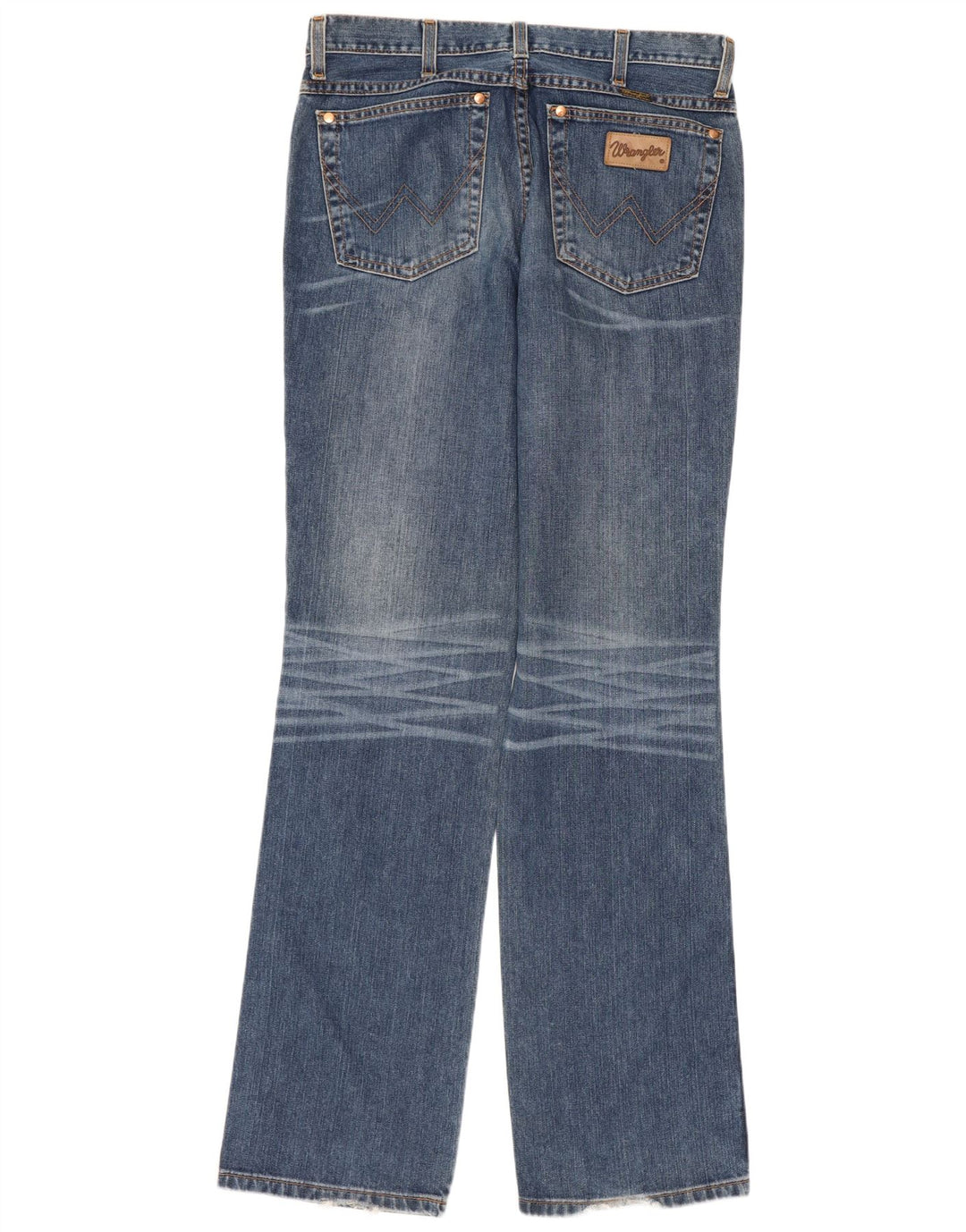 Wrangler Vaqueros rectos Evolution para hombre W32 L34 Algodón azul