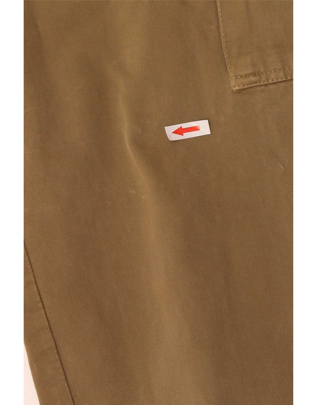 Pantalón cargo recto para hombre Carrera W36 L33 Algodón beige
