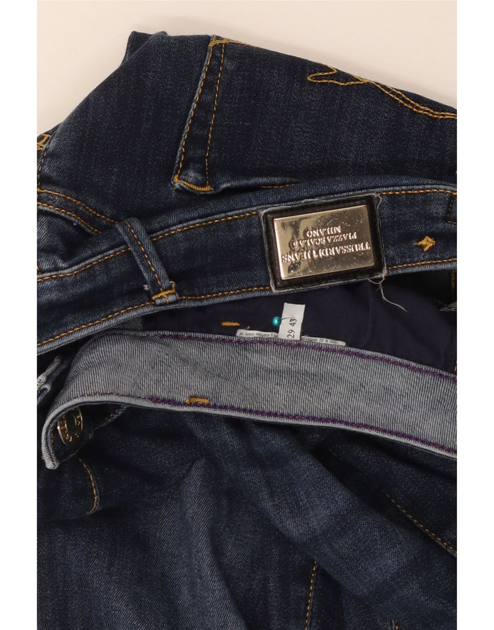 Vaqueros Trussardi Mujer Slim IT 43 Medium W29 L30 Azul