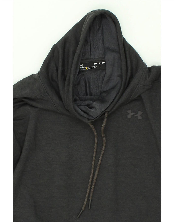 UNDER ARMOUR Mens Roll Neck Sweatshirt Jumper Small Grey | Vintage Under Armour | Thrift | Second-Hand Under Armour | Used Clothing | Messina Hembry 