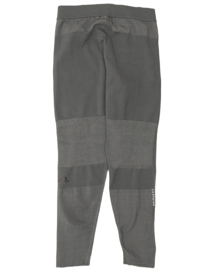 Adidas Pantalones de chándal para mujer UK 44 Gris medio Colorblock Poliéster