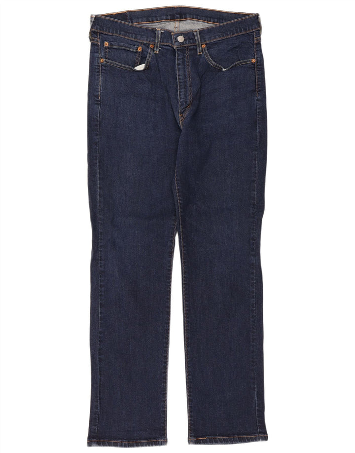 Levi's Vaqueros rectos 514 para hombre W36 L32 Algodón azul marino