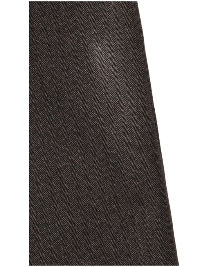 VERSACE Hombre Vaqueros Rectos W36 L30 Gris Espiga