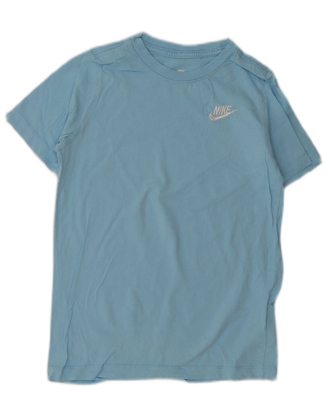 Nike Camiseta para niño Top 10-11 años Azul Medio Algodón