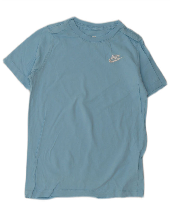 Nike Camiseta para niño Top 10-11 años Azul Medio Algodón