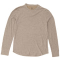 Camiseta Gap Hombre Manga Larga Algodón Gris Medio