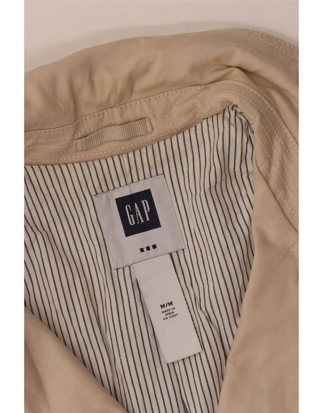 Chaquetón para mujer Gap UK 42 Algodón beige medio