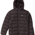 Jack Wills Chaqueta acolchada con capucha para niño 9-10 años Poliamida negro