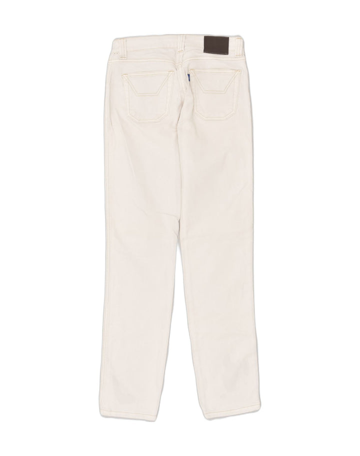 JECKERSON Womens Slim Jeans W31 L33 Off White Cotton | Vintage Jeckerson | Thrift | Second-Hand Jeckerson | Used Clothing | Messina Hembry 