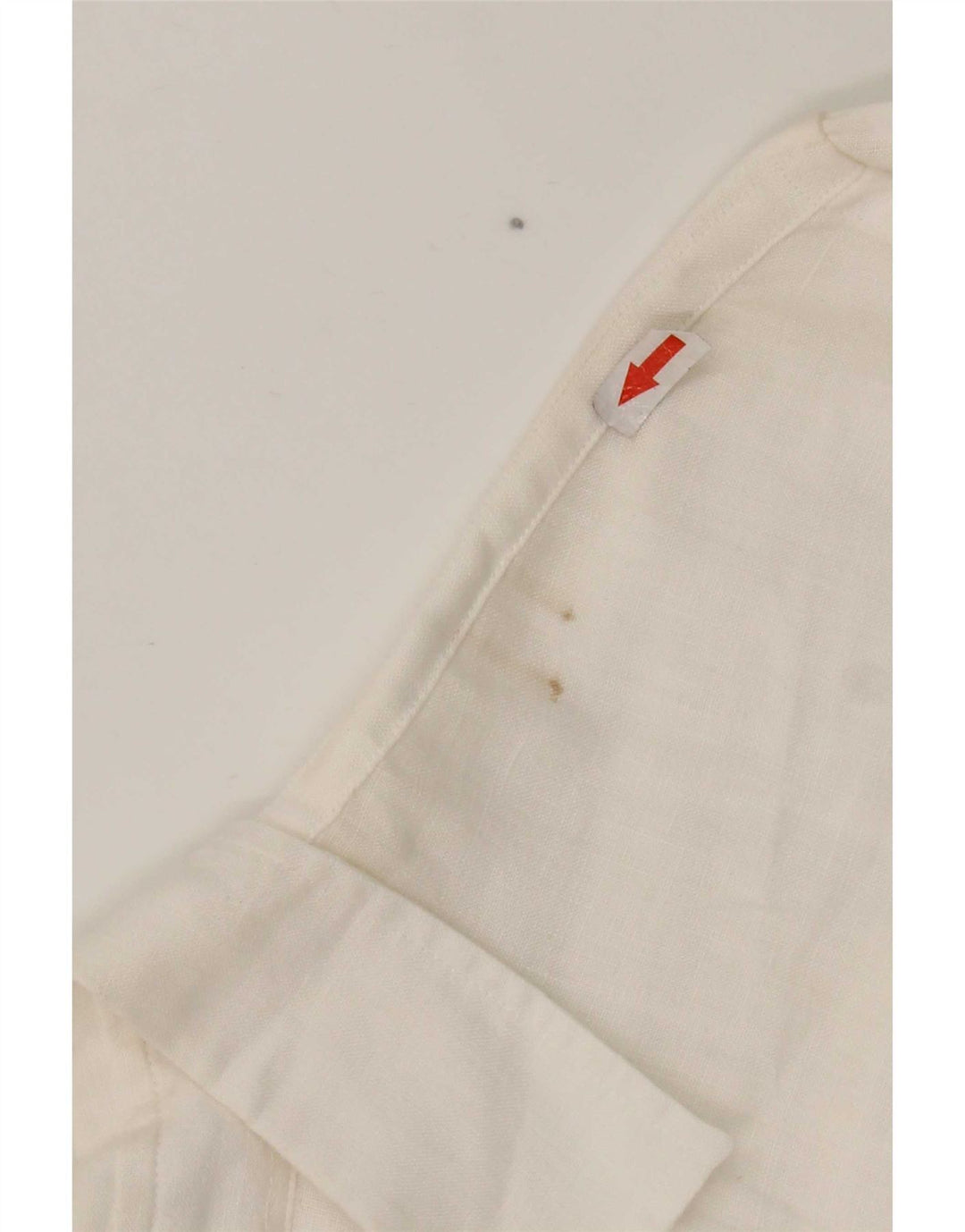 Camisa Jaeger Hombre Mediana Lino Blanco