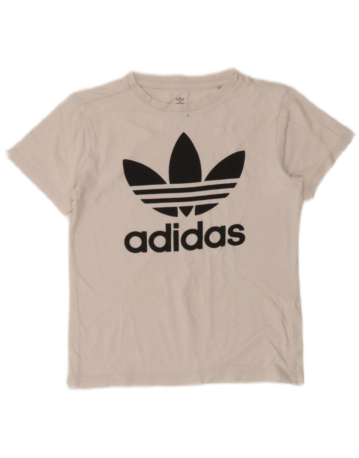 Adidas Camiseta gráfica para niño 10-11 años Blanco
