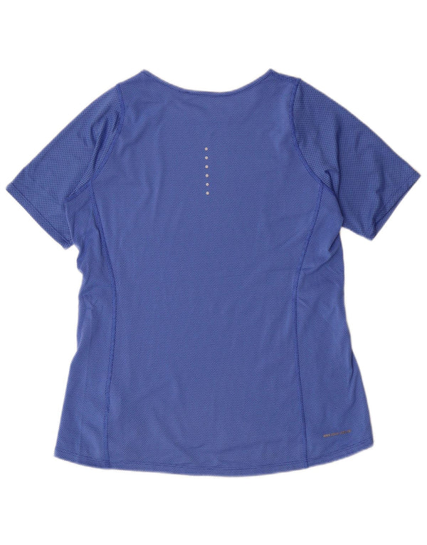 Nike Camiseta para mujer Top UK 44 Azul medio Poliéster