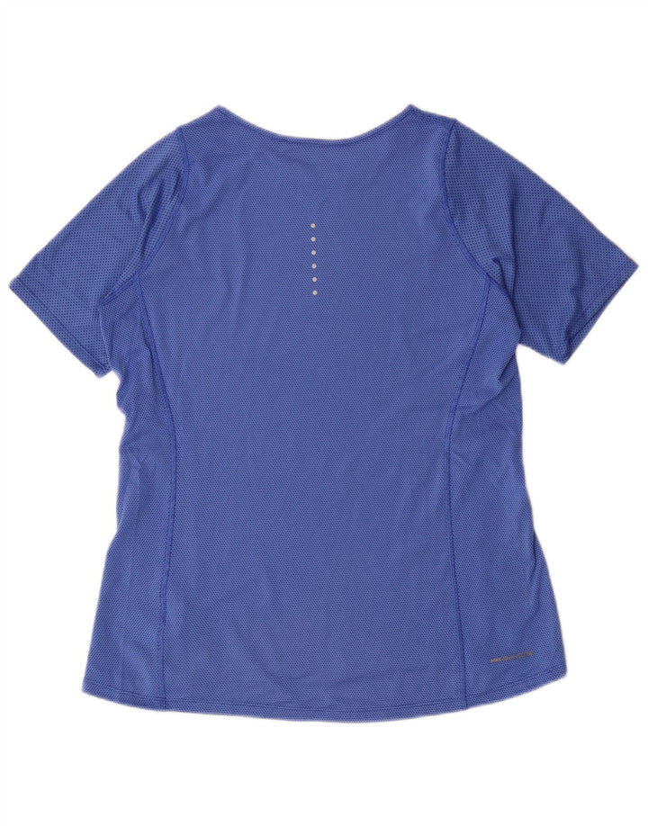 Nike Camiseta para mujer Top UK 44 Azul medio Poliéster