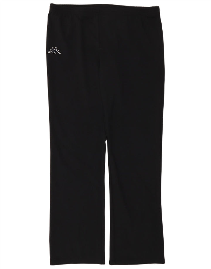 Kappa Pantalón Chándal Hombre XL Negro Poliéster