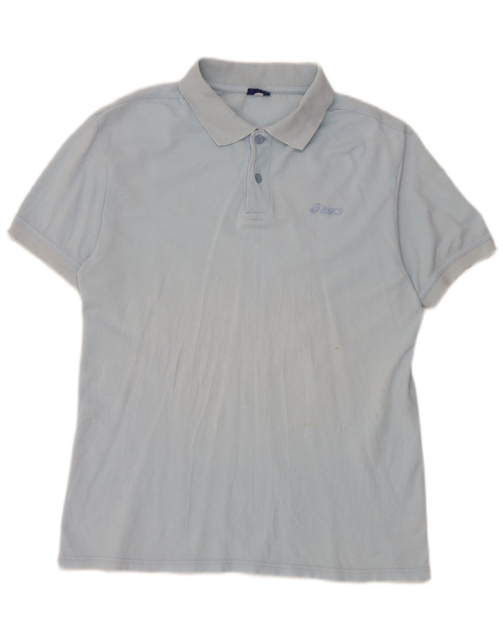Polo Asics Hombre Azul Medio