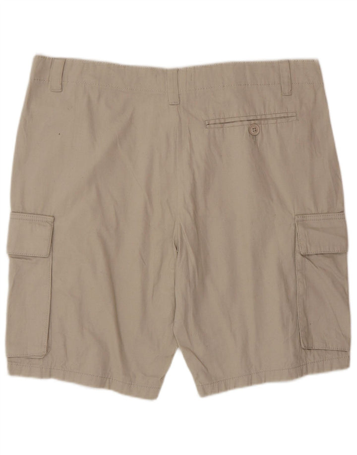 Pantalones cortos tipo cargo para hombre de French Connection, talla grande, W36, algodón beige