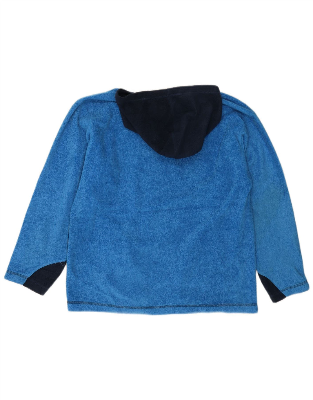 CHAMPION Jersey polar con capucha para niños 15-16 años XL Azul Colorblock