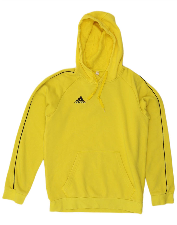 ADIDAS Hombre Sudadera con capucha Jumper Algodón amarillo medio