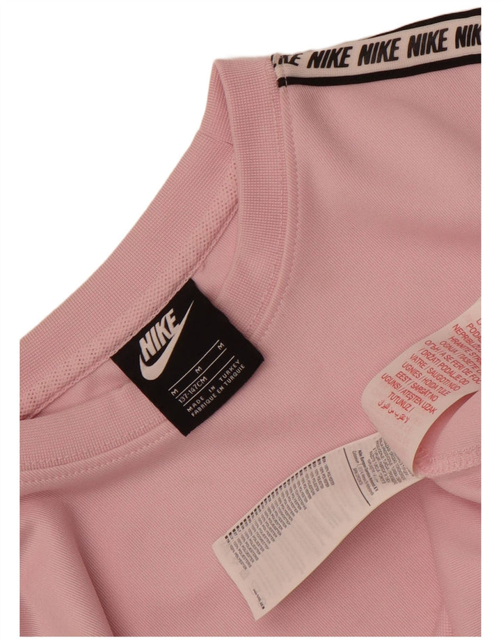 Nike Sudadera estampada para niña 10-11 años Poliéster rosa medio