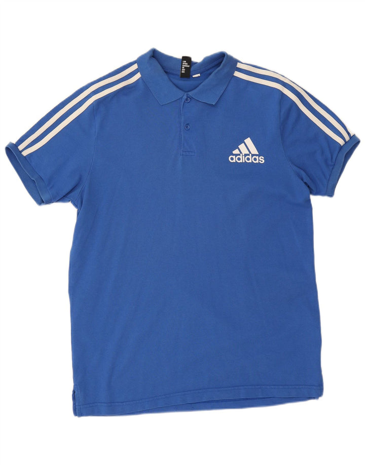 Polo Adidas Hombre Azul Medio