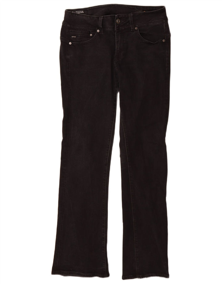 Vaqueros G-Star Midge Bootcut para mujer W31 L32 Algodón negro