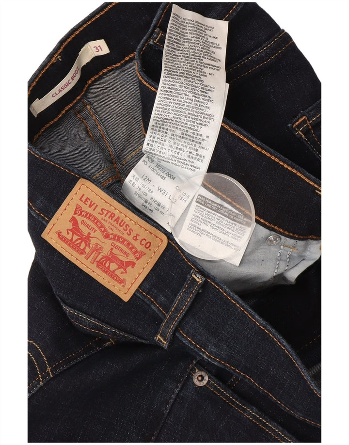 Levi's Vaqueros Bootcut De Corte Clásico Para Mujer W31 L32 Algodón Azul Marino