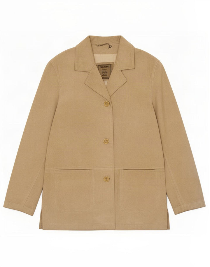 Chaqueta Mujer Privilegi Ante IT 48 XL Piel Beige