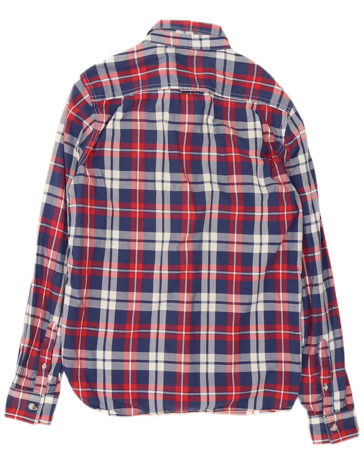 Camisa Superdry para hombre de algodón a cuadros multicolores grandes