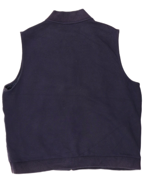 Marks & Spencer Mens Autograph Chándal Top Chaqueta 2XL Azul Marino