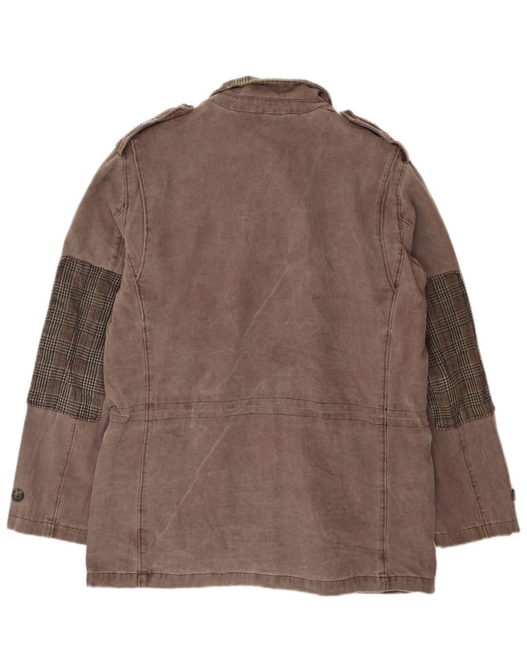 BELFE Chaqueta militar para hombre IT 42 XL Algodón gris