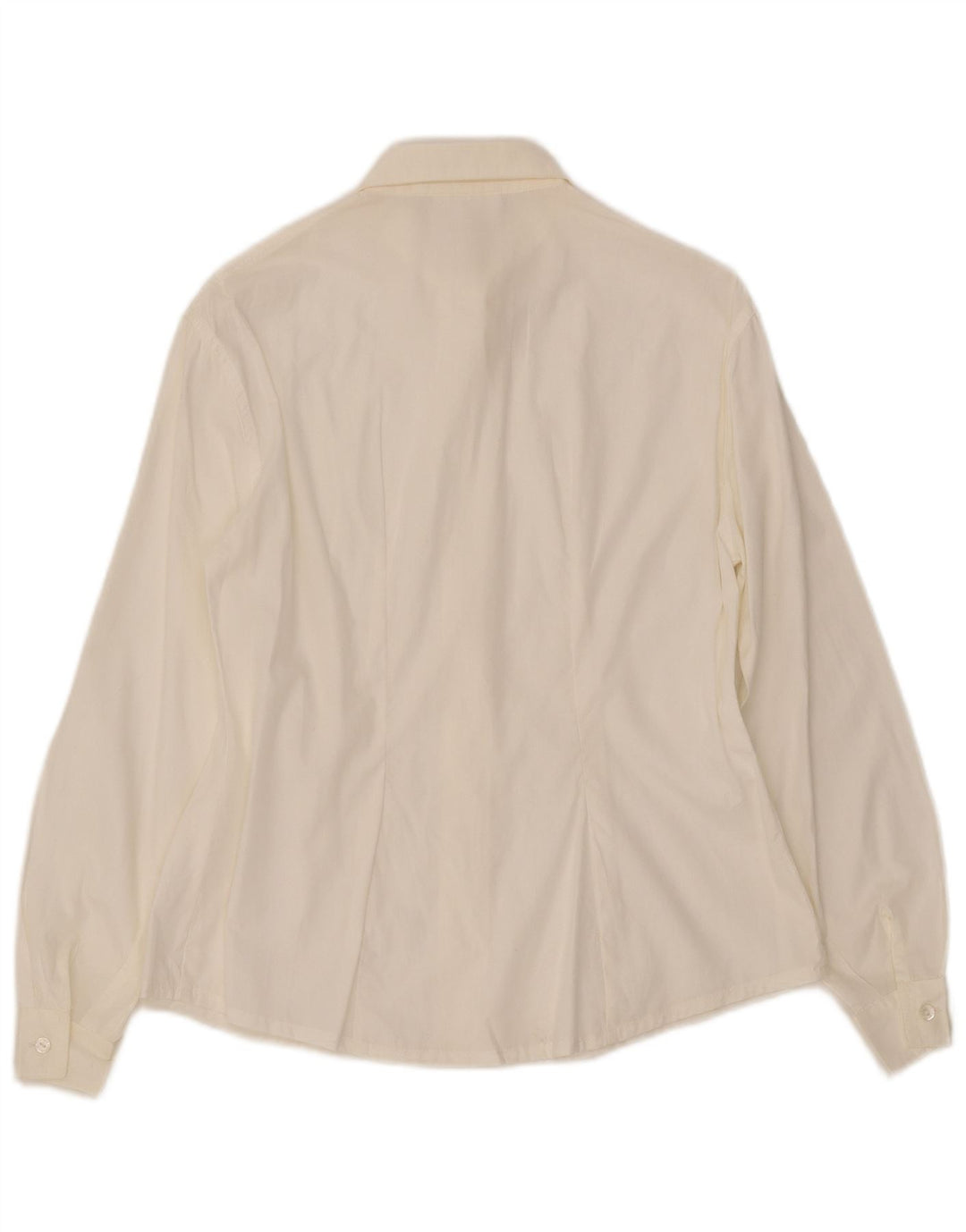 ROCCOBAROCCO Camisa para mujer Reino Unido 12 Mediano Blanco