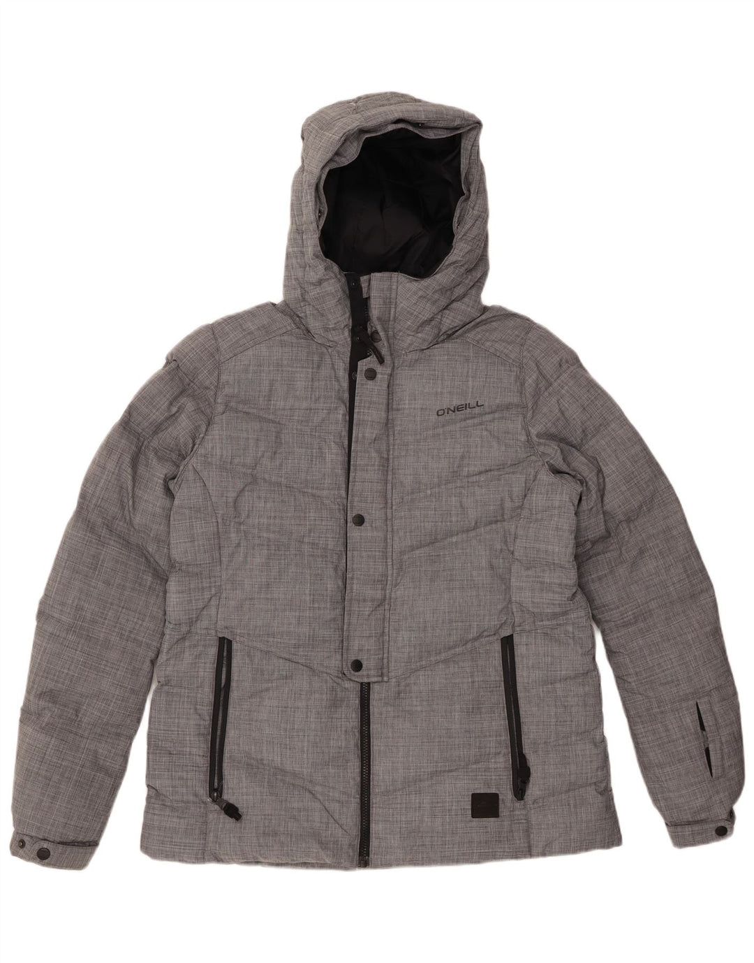 O'NEILL Chaqueta acolchada con capucha para mujer UK 46 Large Grey
