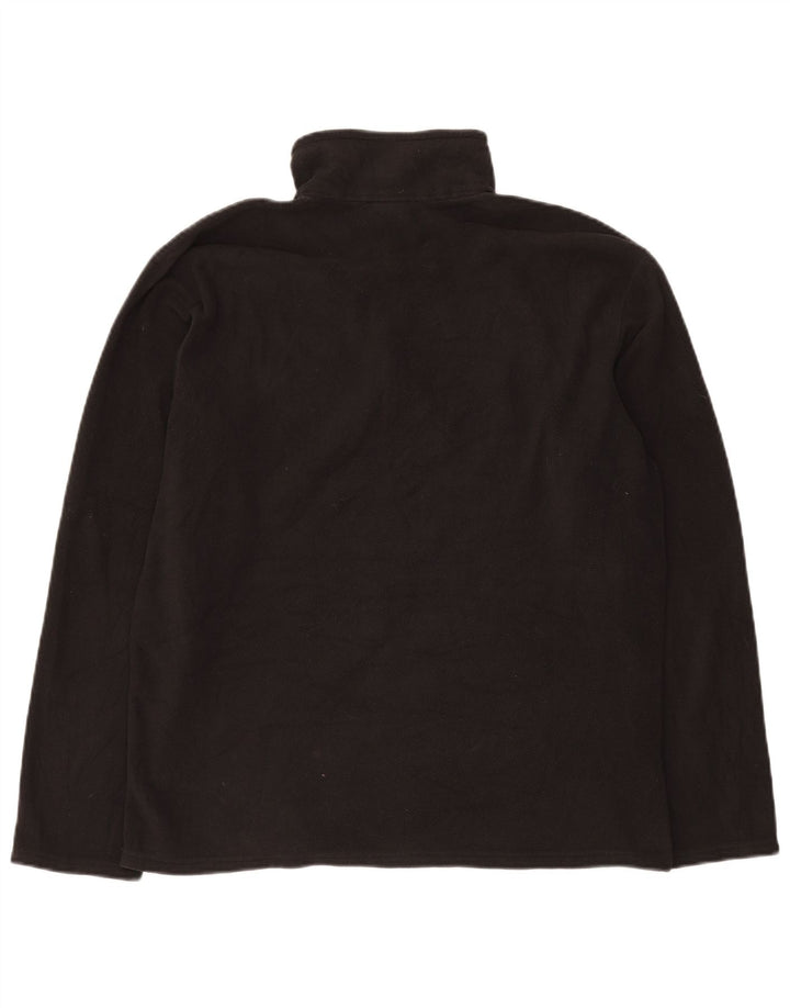 THE NORTH FACE Jersey polar con cuello y cremallera para hombre Poliéster negro grande
