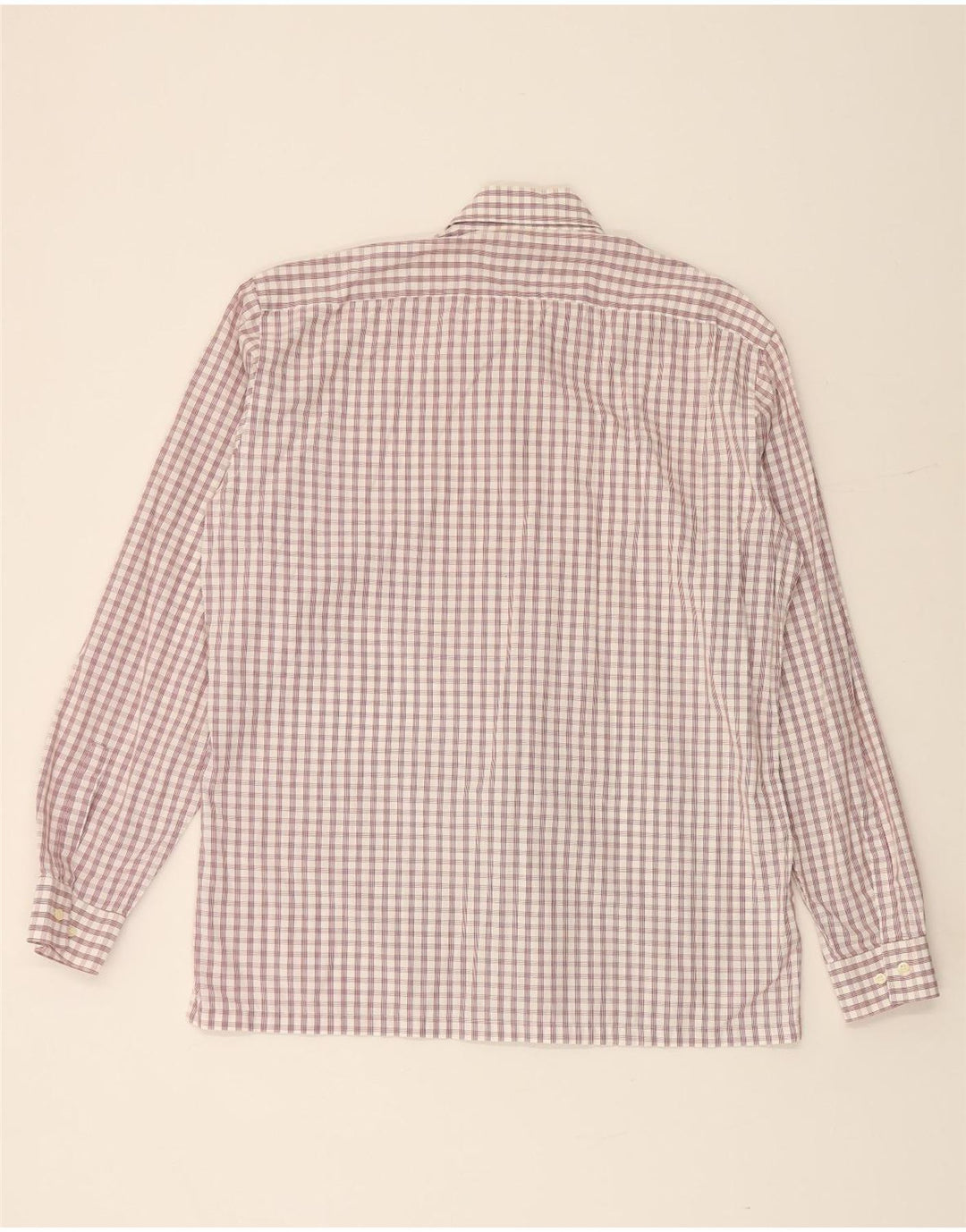 Camisa HUGO BOSS para hombre talla 16 41 Algodón a cuadros blanco grande
