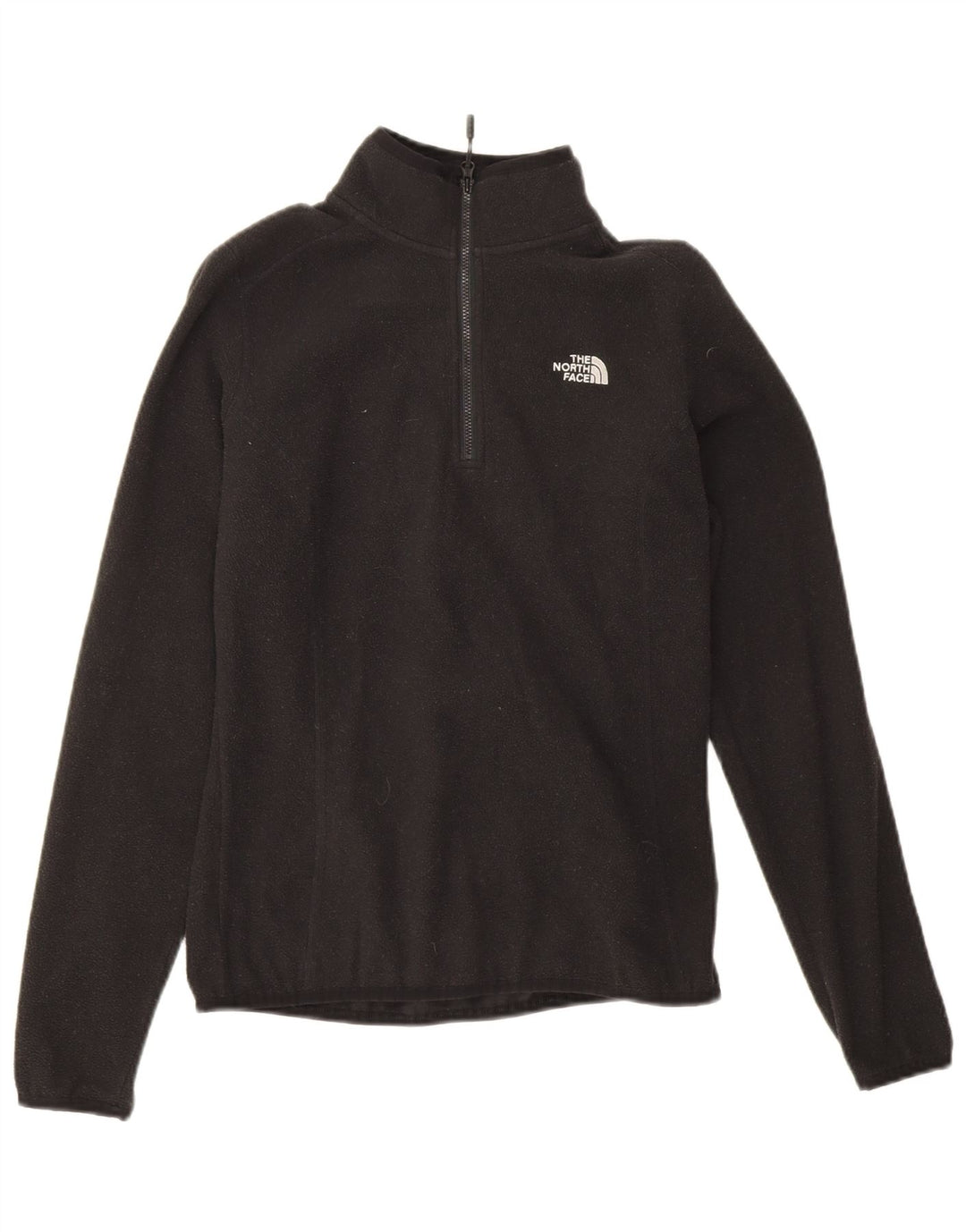 The North Face Jersey de forro polar con cuello y cremallera extragrande para mujer UK 10 Small Black