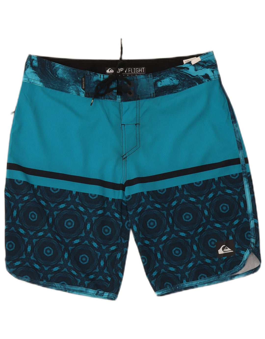 Bañador Quiksilver Hombre Pequeño Azul Geométrico Poliéster