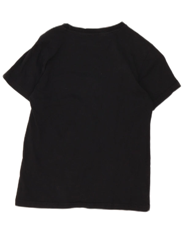 Adidas Camiseta gráfica para niños 11-12 años Negro Algodón
