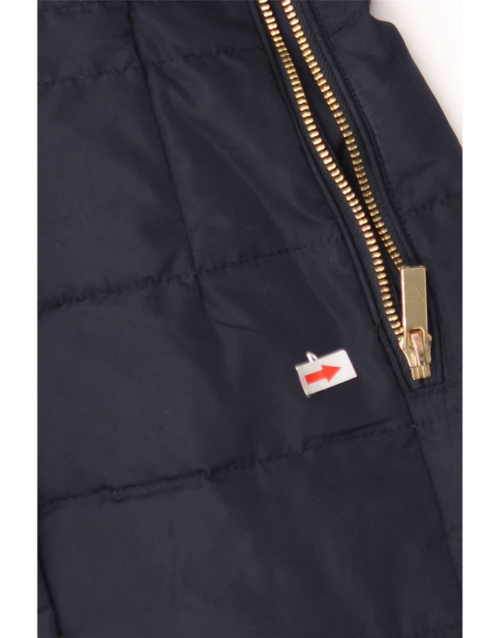 Phase Eight Chaqueta acolchada con capucha para mujer UK 40 Mediana Azul marino Poliéster