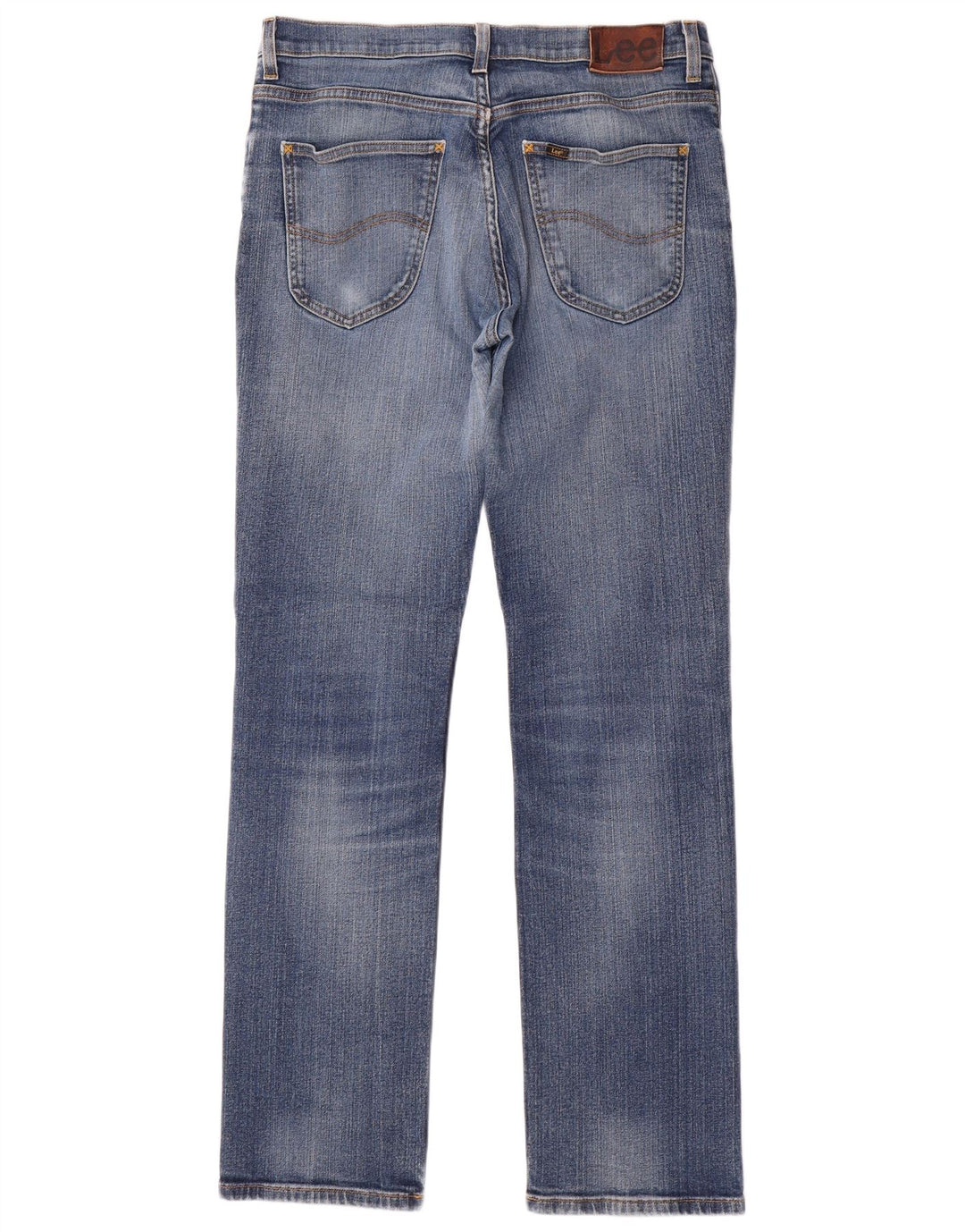 Lee Vaqueros Rectos Brooklyn Para Hombre W34 L34 Algodón Azul