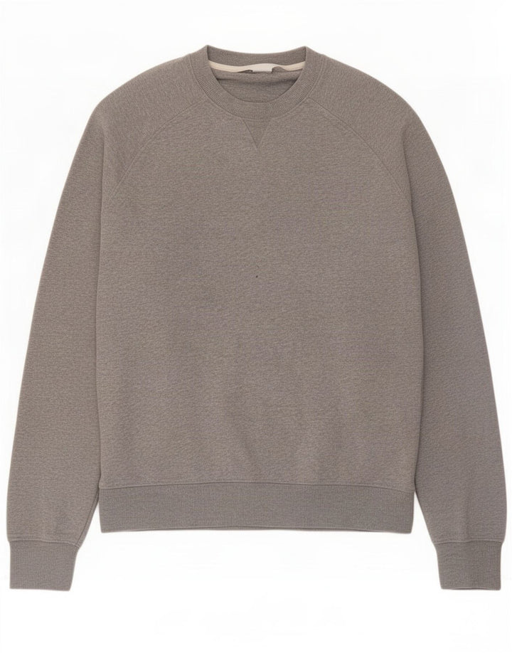 John Lewis - Sudadera para hombre, talla grande, algodón gris