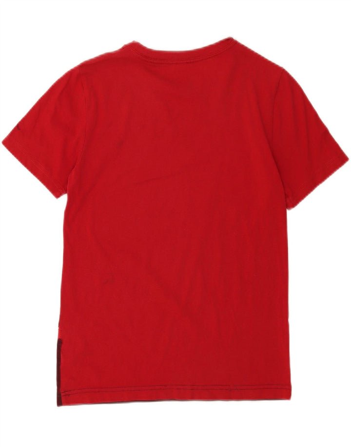 Jordan Camiseta gráfica para niño 10-11 años Mediano Rojo Tie Dye