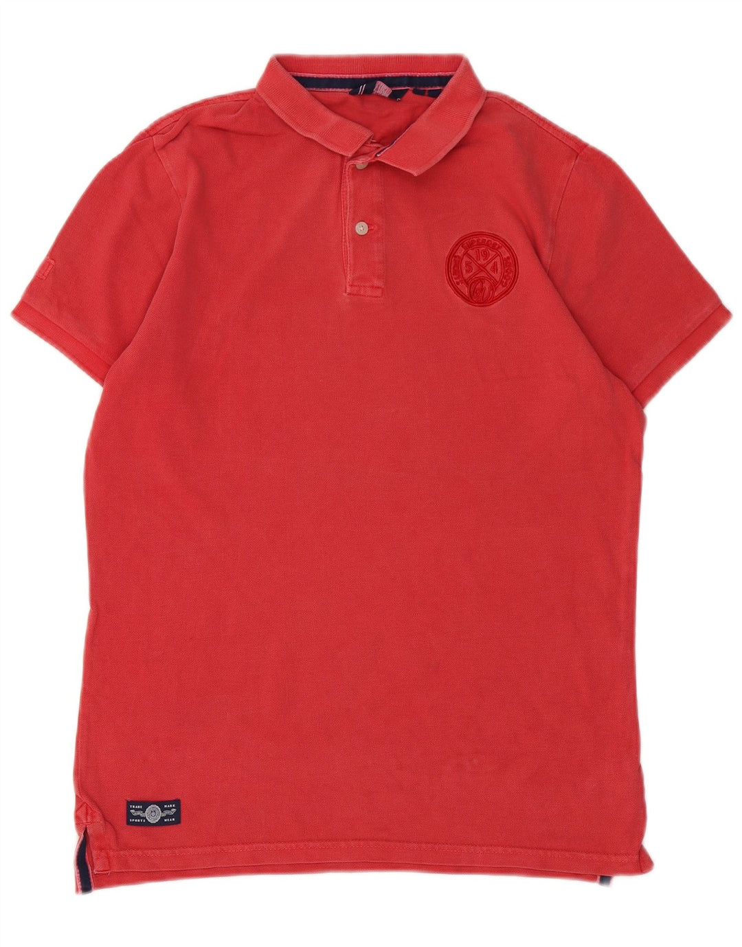 Polo Superdry Para Hombre De Algodón Rojo Medio