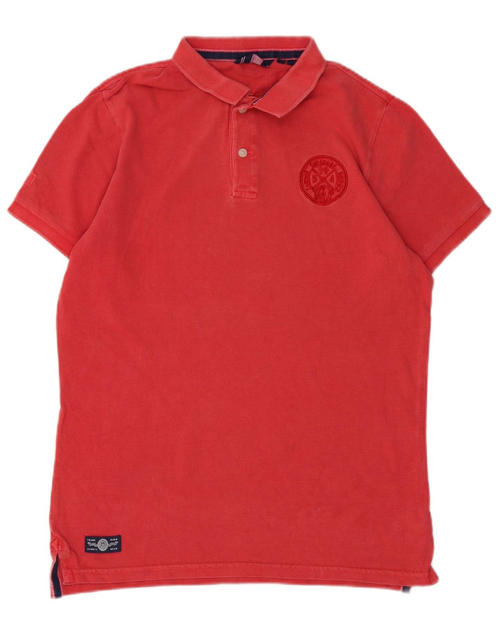 Polo Superdry Para Hombre De Algodón Rojo Medio