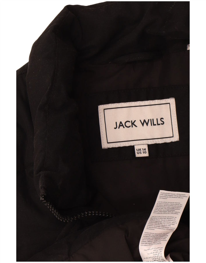 Jack Wills Chaleco para mujer UK 44 Grande Algodón negro